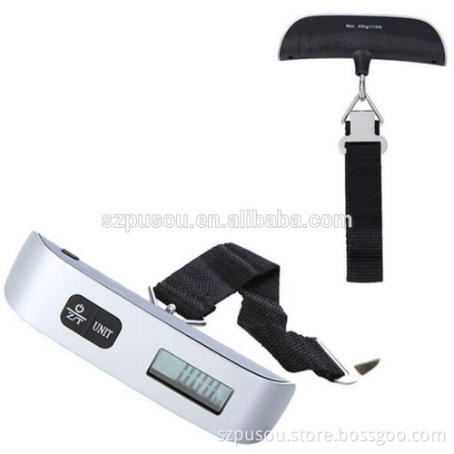 Portable Sedex Audit Luggage Scale, LCD with green backlight, suitable for night using